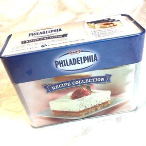 Philadelphia Cream Cheese Recipes Collector Tin NIB